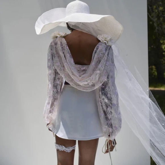 For Love & Lemons Maria Mini Skirt - Picture 4 of 4